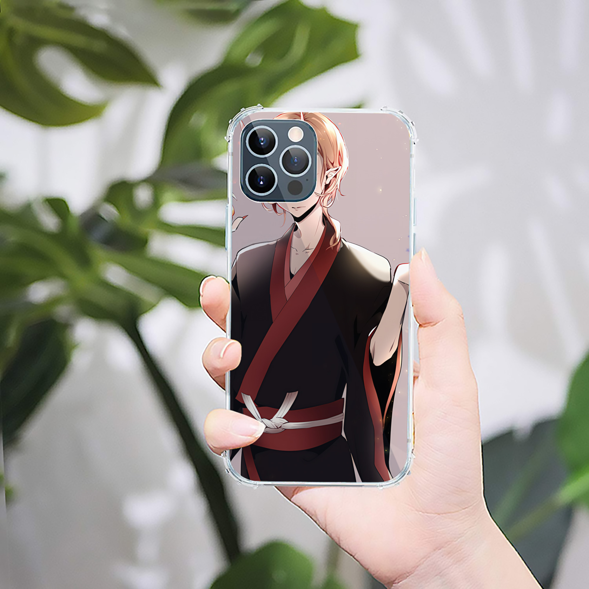 （画像用） 文豪ストレイドッグス Bungo Stray Dogs 【iPhone 12シリーズ対応】透明スマホケース（クリアソフトケース）